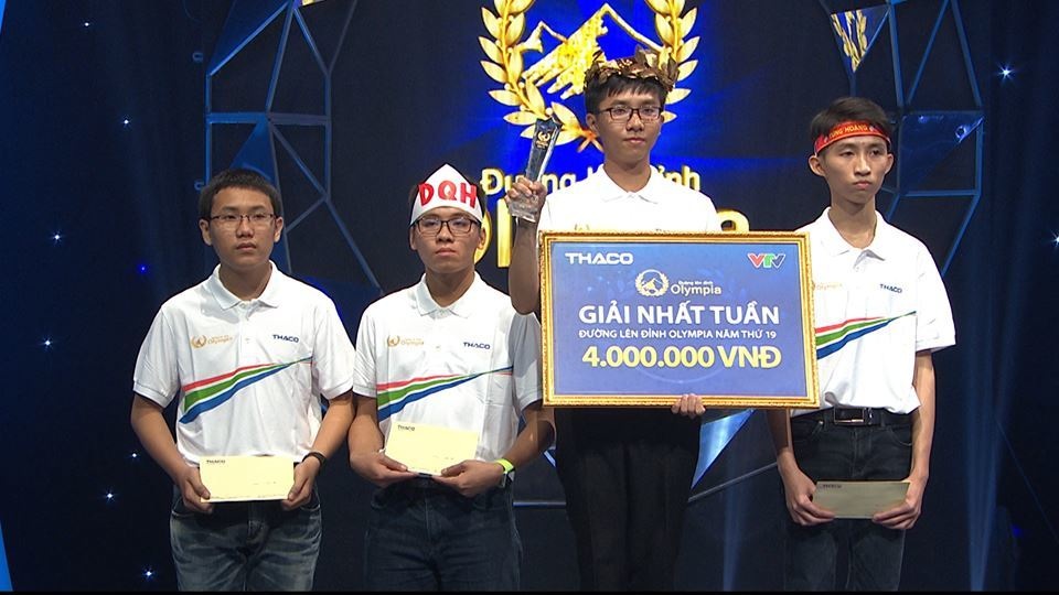Nam sinh Cần Thơ chạm nóc điểm số kỷ lục Đường lên đỉnh Olympia 2019 - 2 Nam sinh Cần Thơ chạm nóc điểm số kỷ lục Đường lên đỉnh Olympia 2019 - 2