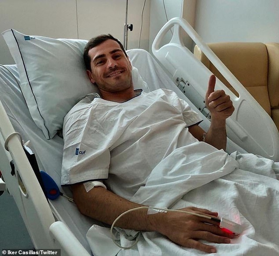 Iker Casillas nhập viện khẩn cấp do đau tim - 2 Iker Casillas nhập viện khẩn cấp do đau tim - 2