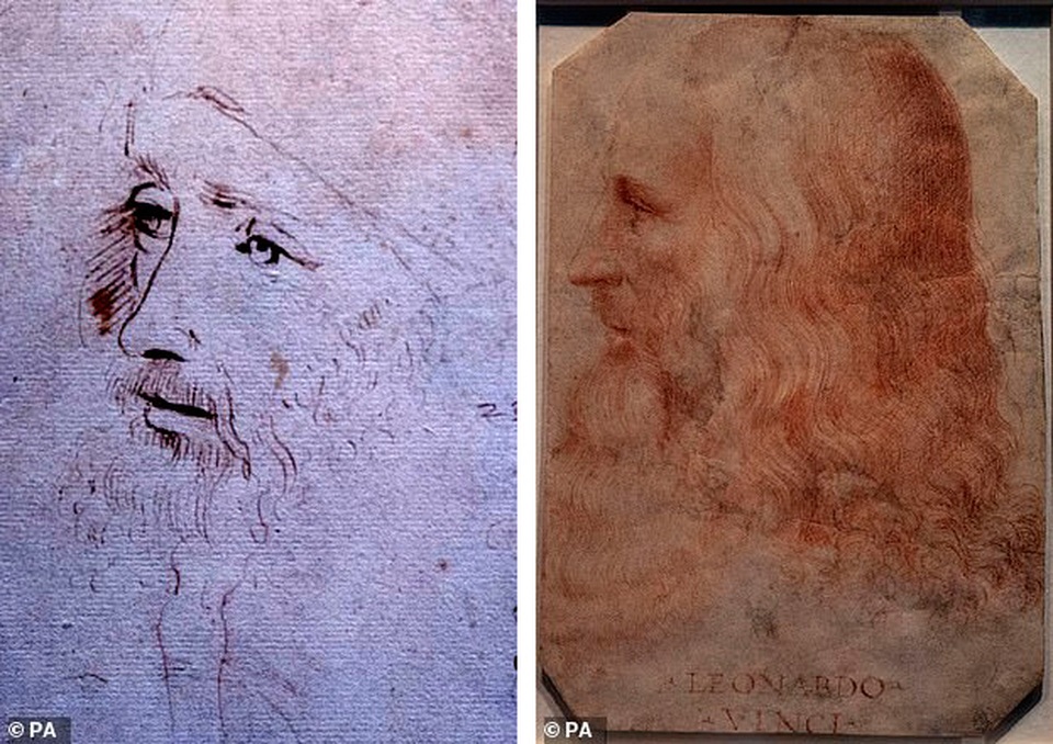 Tìm thấy bức chân dung thứ hai của danh họa Leonardo da Vinci - 1 Tìm thấy bức chân dung thứ hai của danh họa Leonardo da Vinci - 1