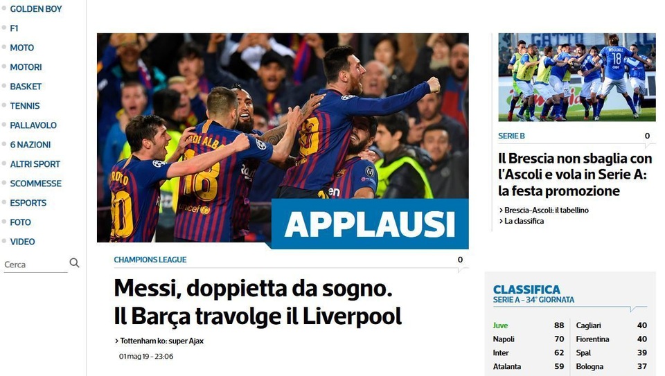 Báo chí thế giới ngả mũ trước “thiên tài” Lionel Messi - 9