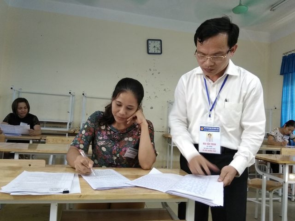 Thi THPT quốc gia 2019: Có ngăn chặn được sửa điểm, chấm chặt - lỏng môn tự luận? - 1 Thi THPT quốc gia 2019: Có ngăn chặn được sửa điểm, chấm chặt - lỏng môn tự luận? - 1