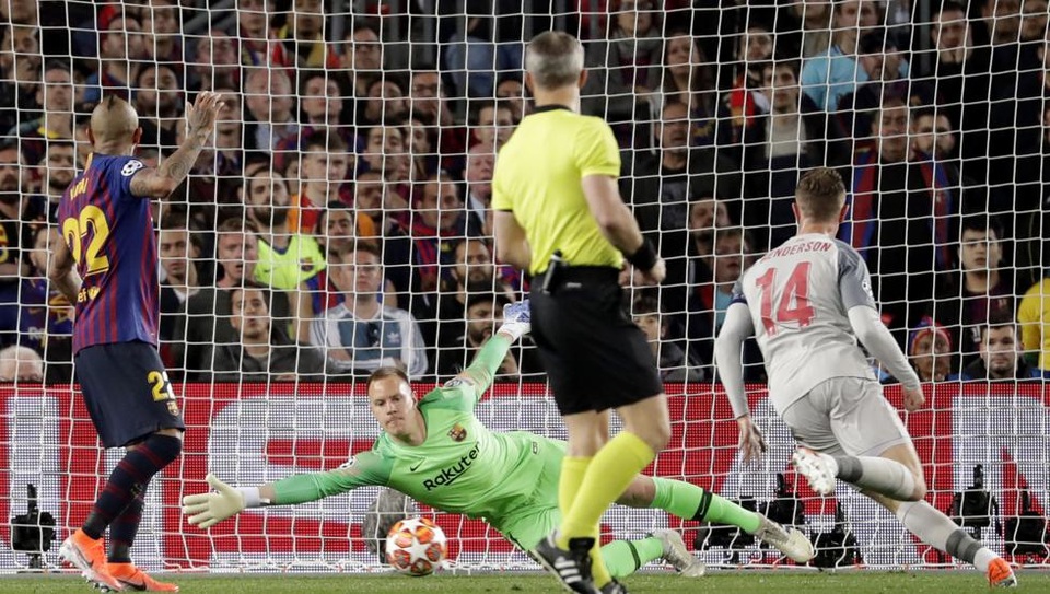Đội hình tiêu biểu lượt đi bán kết Champions League: Messi rực sáng - 1 Đội hình tiêu biểu lượt đi bán kết Champions League: Messi rực sáng - 1