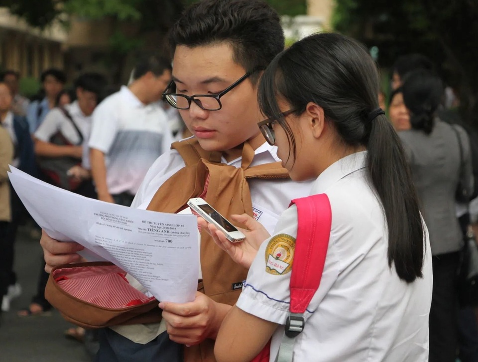 Tỷ lệ chọi lớp 10 của tất cả các trường THPT tại TPHCM - 1 Tỷ lệ chọi lớp 10 của tất cả các trường THPT tại TPHCM - 1