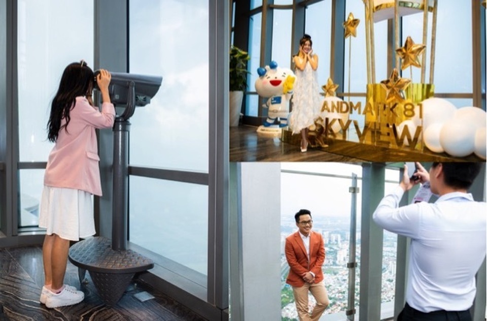 Choáng ngợp màn pháo hoa mãn nhãn từ toà tháp cao nhất Đông Nam Á. - 9