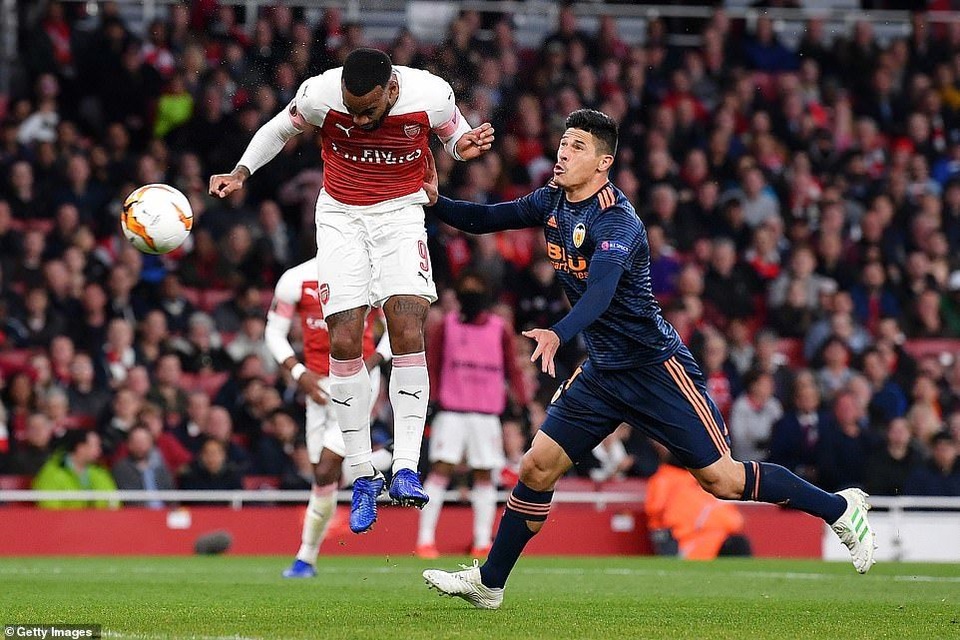 Arsenal 3-1 Valencia: Cú đúp của Lacazette - 6 Arsenal 3-1 Valencia: Cú đúp của Lacazette - 6