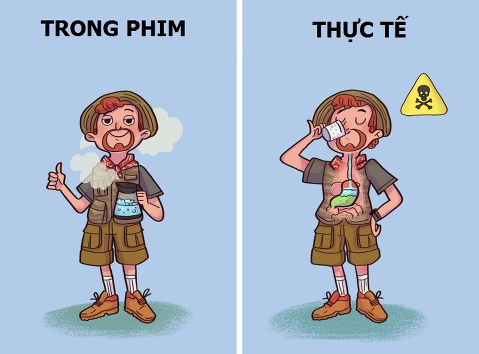 Những chi tiết “phản khoa học” thường thấy trên TV có thể khiến bạn gặp nạn! - 3 Những chi tiết “phản khoa học” thường thấy trên TV có thể khiến bạn gặp nạn! - 3