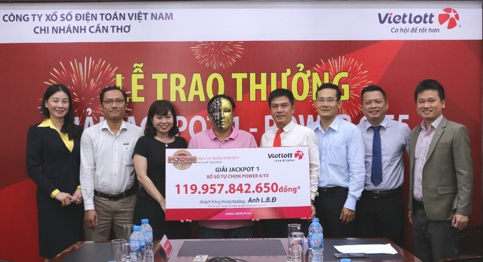 “Ông chủ” doanh nghiệp thủy sản trúng số độc đắc gần 120 tỷ đồng - 1 “Ông chủ” doanh nghiệp thủy sản trúng số độc đắc gần 120 tỷ đồng - 1