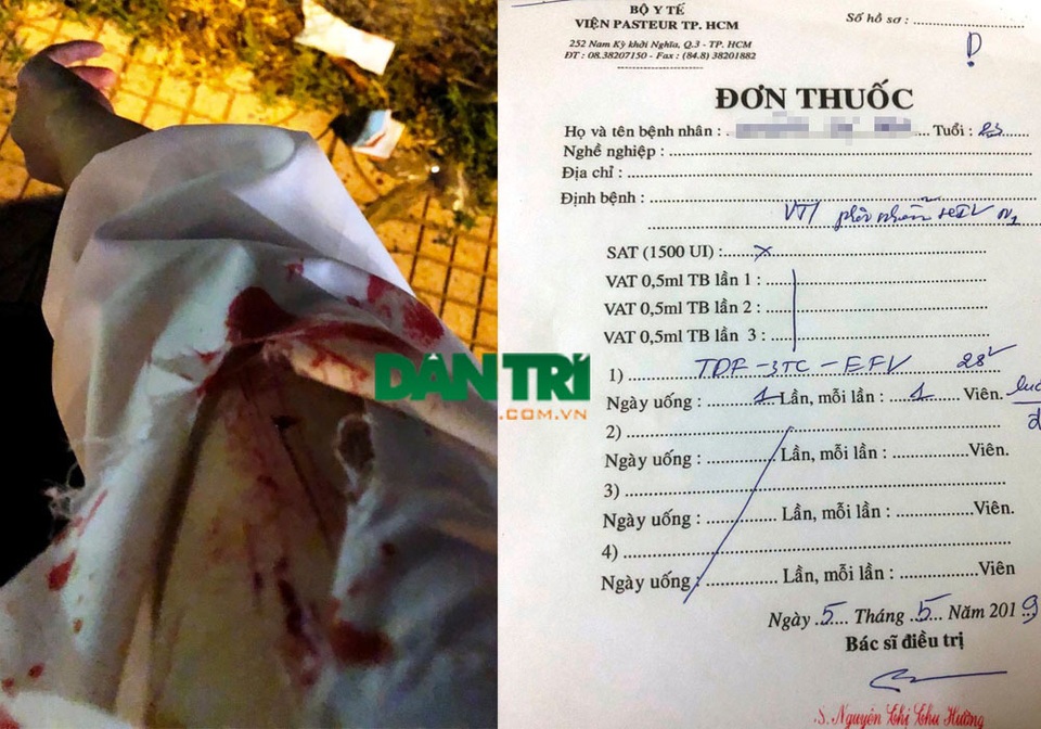 Bị người lạ tấn công bằng vật nhọn, cô gái trẻ đi điều trị phơi nhiễm - 3 Bị người lạ tấn công bằng vật nhọn, cô gái trẻ đi điều trị phơi nhiễm - 3