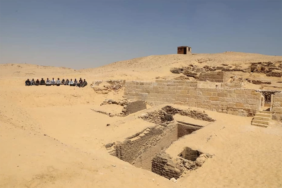 Phát hiện nghĩa trang 4.500 năm tuổi gần đại Kim tự tháp Giza - 1 Phát hiện nghĩa trang 4.500 năm tuổi gần đại Kim tự tháp Giza - 1
