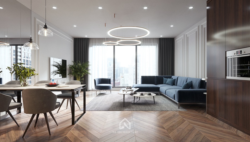 Thiết kế nội thất chung cư trọn gói tại Hà Nội - Uy tín, chất lượng - 4 Thiết kế nội thất chung cư trọn gói tại Hà Nội - Uy tín, chất lượng - 4