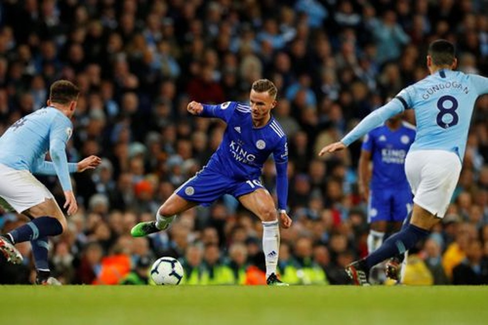 Man City 1-0 Leicester: Siêu phẩm của hậu vệ Kompany - 5 Man City 1-0 Leicester: Siêu phẩm của hậu vệ Kompany - 5
