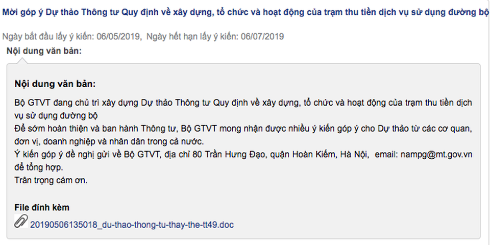 Bộ Giao thông tính gọi trạm thu phí thành… “trạm thu tiền” - 2 Bộ Giao thông tính gọi trạm thu phí thành… “trạm thu tiền” - 2