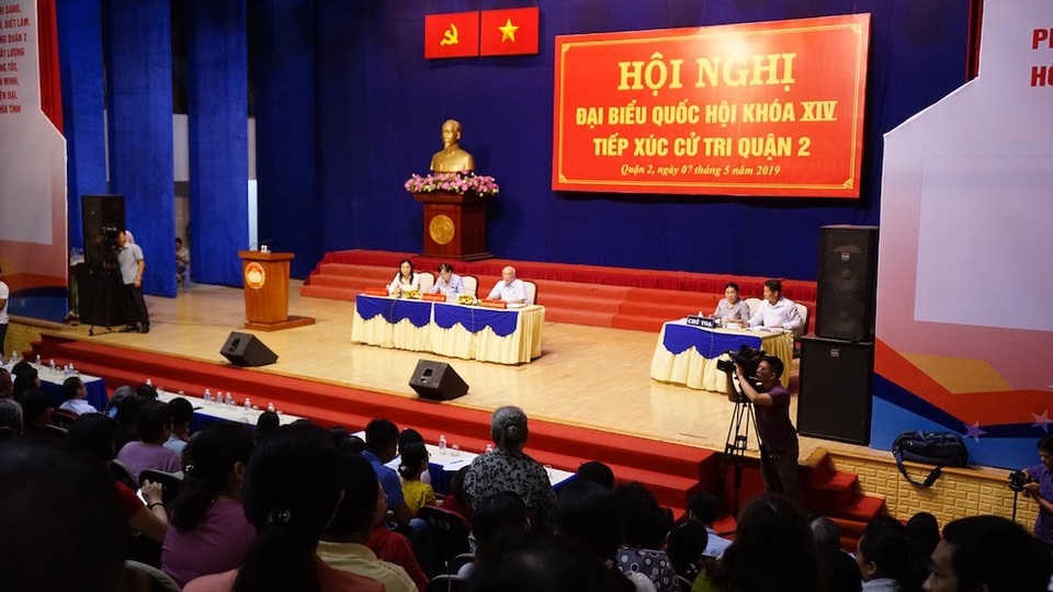 Cử tri muốn đưa “đại án Thủ Thiêm” ra nghị trường Quốc hội - 1