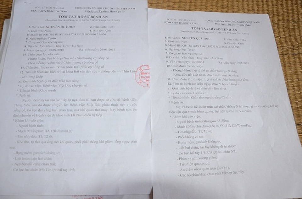 Xót thương nam kĩ sư bị tai nạn liệt giường, hai con thơ dại cầu phép mầu cho bố! - 1 Xót thương nam kĩ sư bị tai nạn liệt giường, hai con thơ dại cầu phép mầu cho bố! - 1
