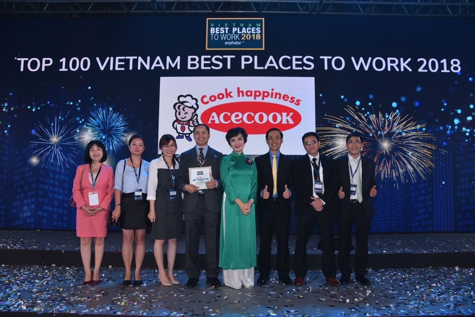 Acecook Việt Nam xếp vị trí thứ 25 trong Khảo sát Nơi làm việc tốt nhất Việt Nam 2018 - 2 Acecook Việt Nam xếp vị trí thứ 25 trong Khảo sát Nơi làm việc tốt nhất Việt Nam 2018 - 2