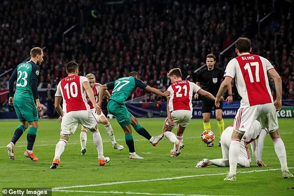Ajax 2-3 Tottenham: Màn lội ngược dòng khó tin - 10 Ajax 2-3 Tottenham: Màn lội ngược dòng khó tin - 10