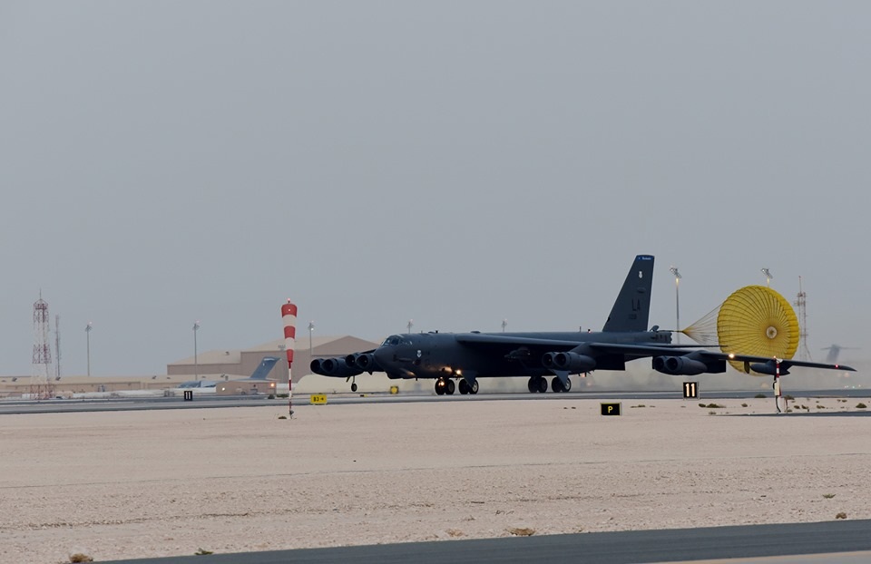“Pháo đài bay” B-52 của Mỹ tới Trung Đông “nắn gân” Iran - 1 “Pháo đài bay” B-52 của Mỹ tới Trung Đông “nắn gân” Iran - 1