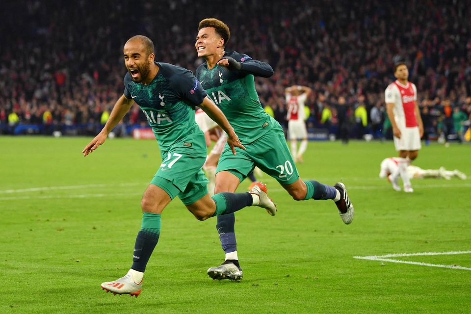 Chấm điểm cầu thủ trận Ajax 2-3 Tottenham: Lucas Moura xuất sắc nhất - 4 Chấm điểm cầu thủ trận Ajax 2-3 Tottenham: Lucas Moura xuất sắc nhất - 4