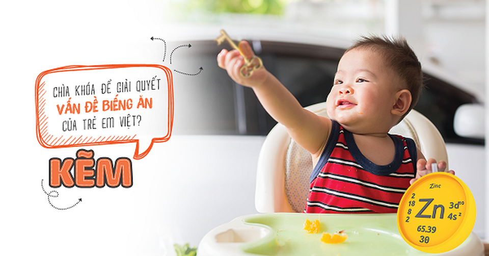 Bổ sung kẽm cho trẻ bao nhiêu là đủ? - 1 Bổ sung kẽm cho trẻ bao nhiêu là đủ? - 1
