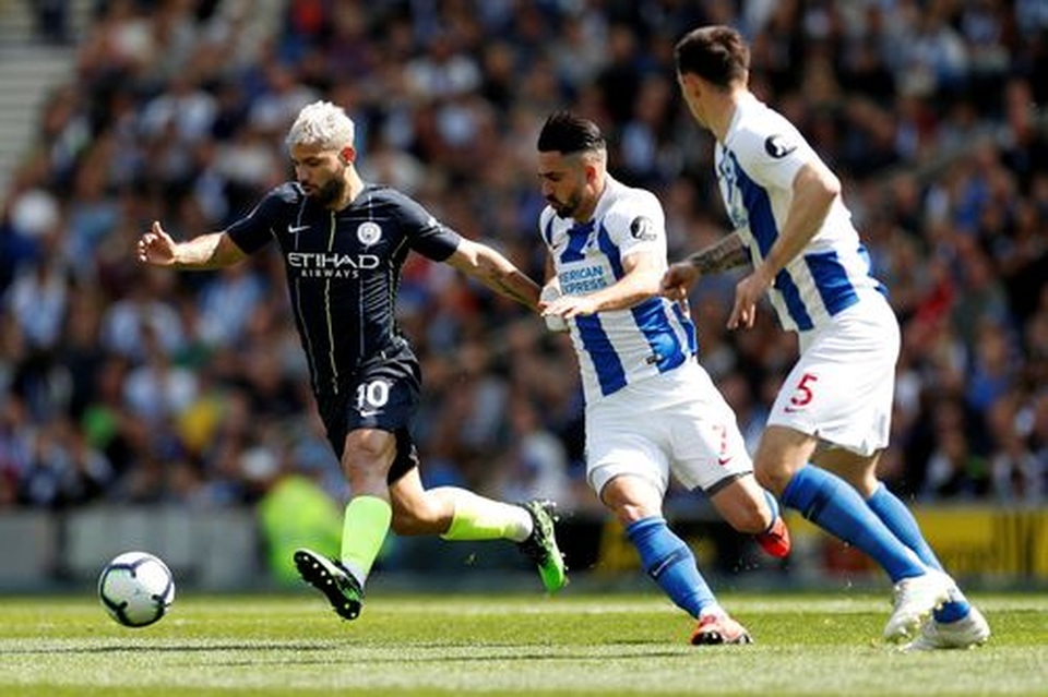 Brighton 1-4 Man City: Thầy trò Guardiola vô địch Premier League - 7 Brighton 1-4 Man City: Thầy trò Guardiola vô địch Premier League - 7