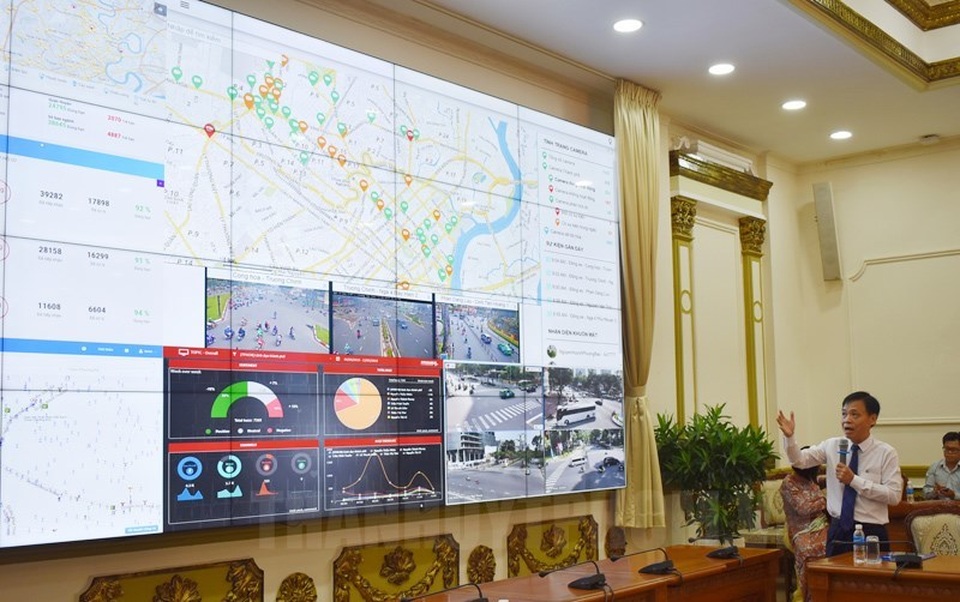 TPHCM thí điểm kết nối các hệ thống camera giám sát, nhận diện khuôn mặt - 1 TPHCM thí điểm kết nối các hệ thống camera giám sát, nhận diện khuôn mặt - 1