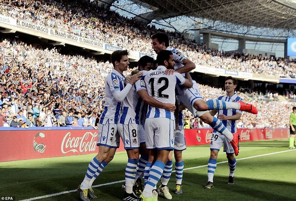 Thua Sociedad, Real Madrid tiếp tục chuỗi trận thất vọng - 10 Thua Sociedad, Real Madrid tiếp tục chuỗi trận thất vọng - 10
