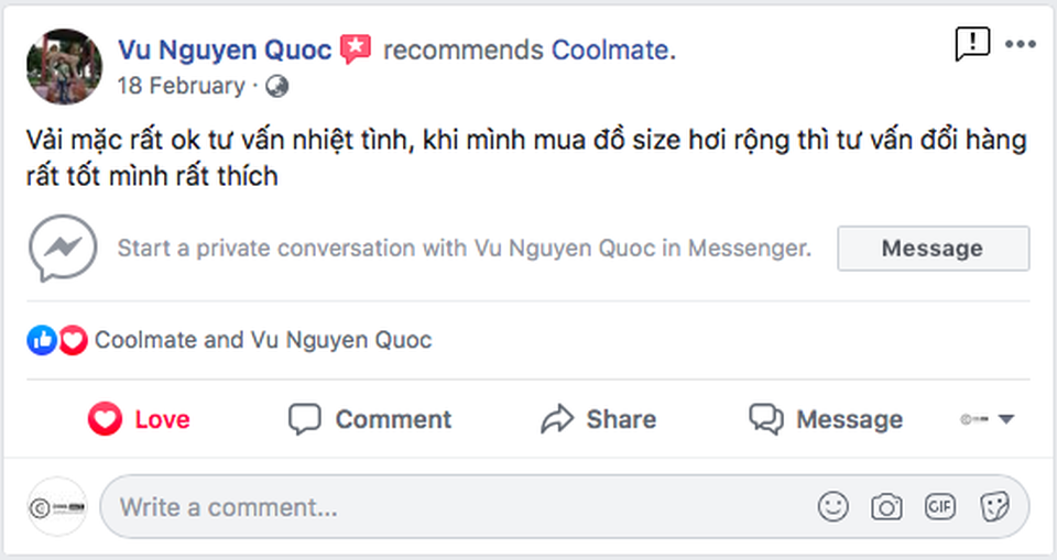 Quần sịp – Mua rồi đổi trả được không? và đây là câu trả lời từ start-up Coolmate - 4 Quần sịp – Mua rồi đổi trả được không? và đây là câu trả lời từ start-up Coolmate - 4