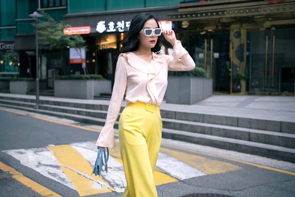 Hoa hậu Doanh nhân Stella Chang đẹp không góc chết trên đường phố Seoul - 2 Hoa hậu Doanh nhân Stella Chang đẹp không góc chết trên đường phố Seoul - 2