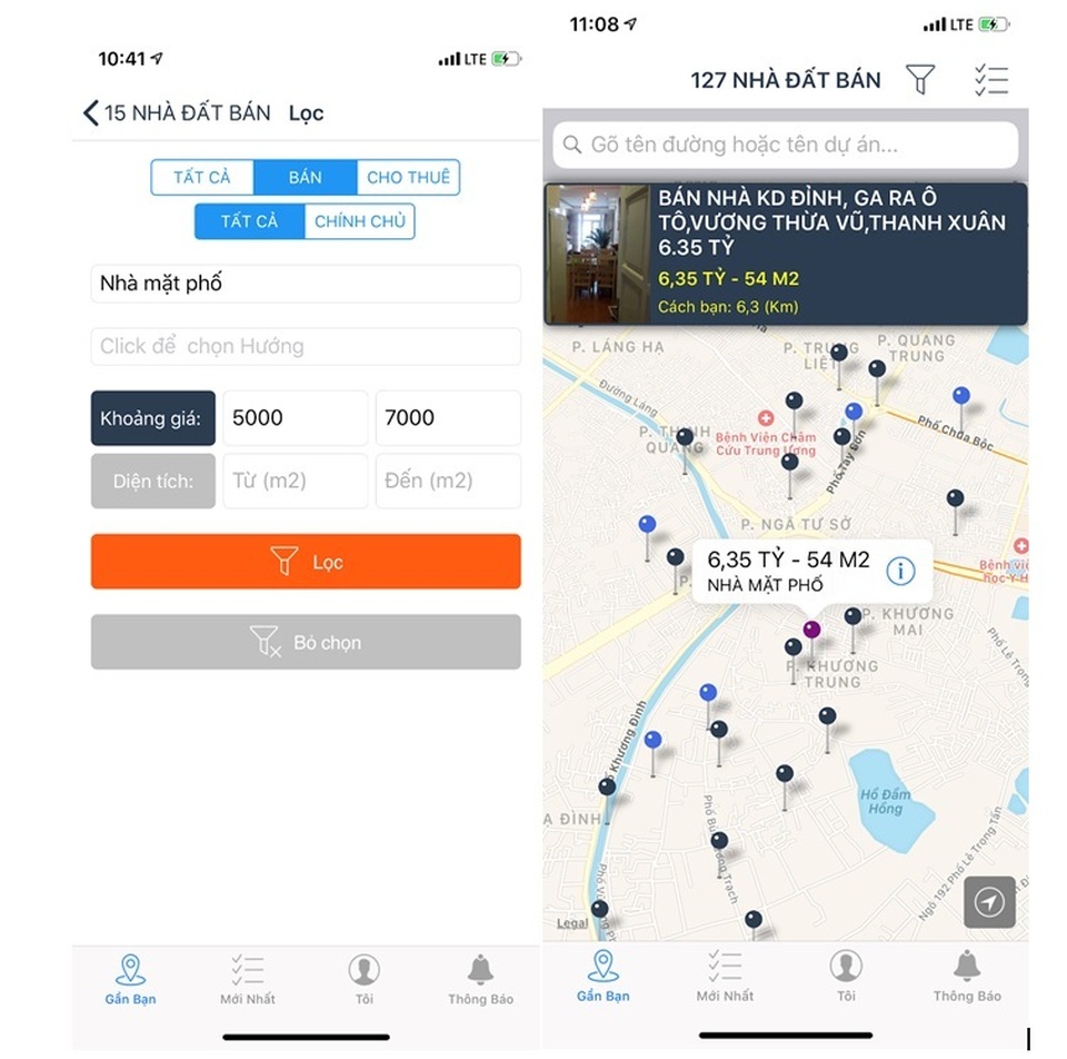 Ứng dụng Nhadat24h.net - Bất Động Sản: “Kho” bất động sản cầm tay - 1 Ứng dụng Nhadat24h.net - Bất Động Sản: “Kho” bất động sản cầm tay - 1