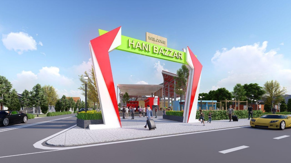 Khu thương mại dịch vụ Hani Bazzar được ví như “Thiên đường mua sắm” của Thái Lan - 1 Khu thương mại dịch vụ Hani Bazzar được ví như “Thiên đường mua sắm” của Thái Lan - 1