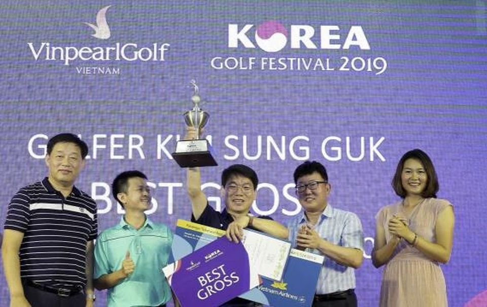 Vinpearl Golf - Korea Golf Festival 2019: So kè từng điểm gậy, golfer Kim Sung Guk giành chiến thắng kịch tính - 2 Vinpearl Golf - Korea Golf Festival 2019: So kè từng điểm gậy, golfer Kim Sung Guk giành chiến thắng kịch tính - 2