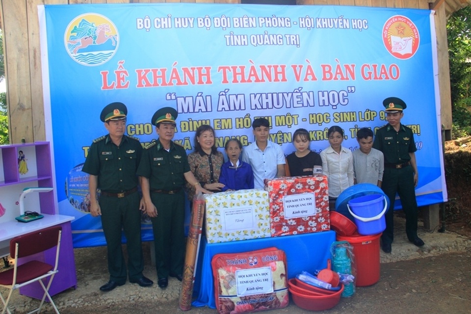 Khánh thành, bàn giao “Mái ấm khuyến học” cho học sinh nghèo vùng biên giới - 3