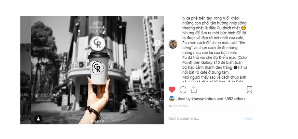 Nhiếp ảnh gia trẻ khắc hoạ “hơi thở thời đại” trong tách cà phê - 1 Nhiếp ảnh gia trẻ khắc hoạ “hơi thở thời đại” trong tách cà phê - 1