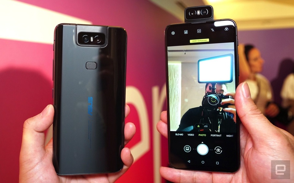 Asus trình làng ZenFone 6 - smartphone camera lật 180 độ - 2 Asus trình làng ZenFone 6 - smartphone camera lật 180 độ - 2