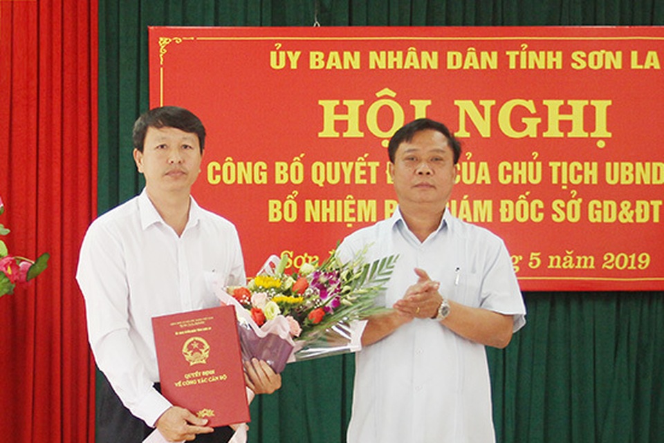 Sau gian lận điểm thi, Sơn La bổ nhiệm một Phó giám đốc Sở GDĐT - 1