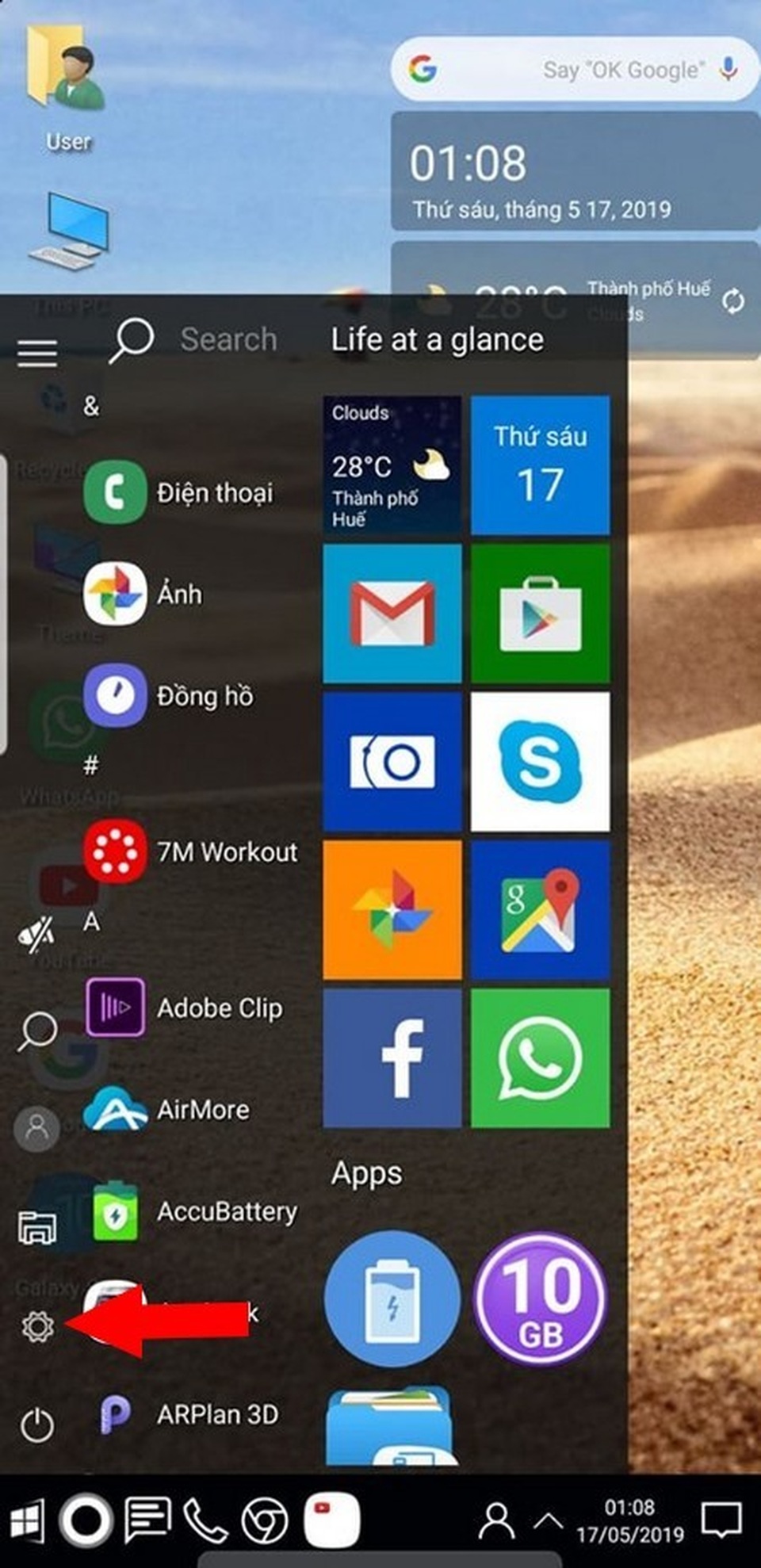 Mẹo hay giúp “lột xác” smartphone thành máy tính chạy Windows 10 - 1 Mẹo hay giúp “lột xác” smartphone thành máy tính chạy Windows 10 - 1