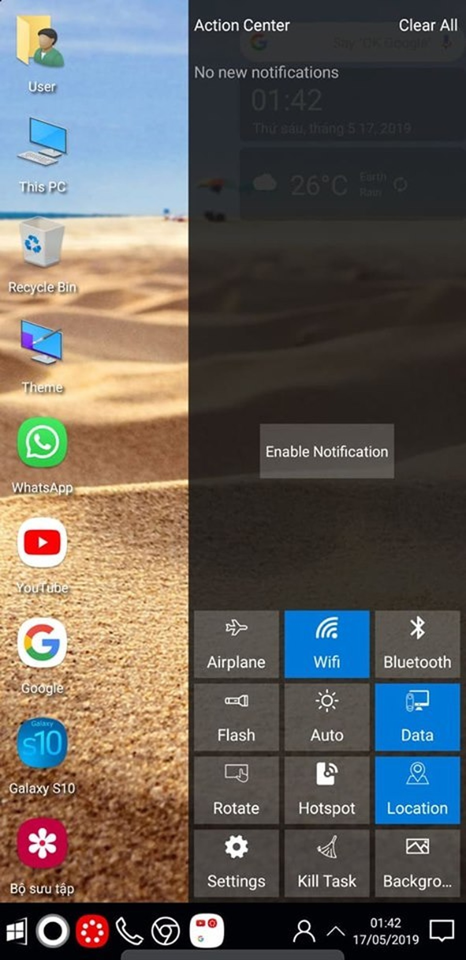 Mẹo hay giúp “lột xác” smartphone thành máy tính chạy Windows 10 - 8 Mẹo hay giúp “lột xác” smartphone thành máy tính chạy Windows 10 - 8