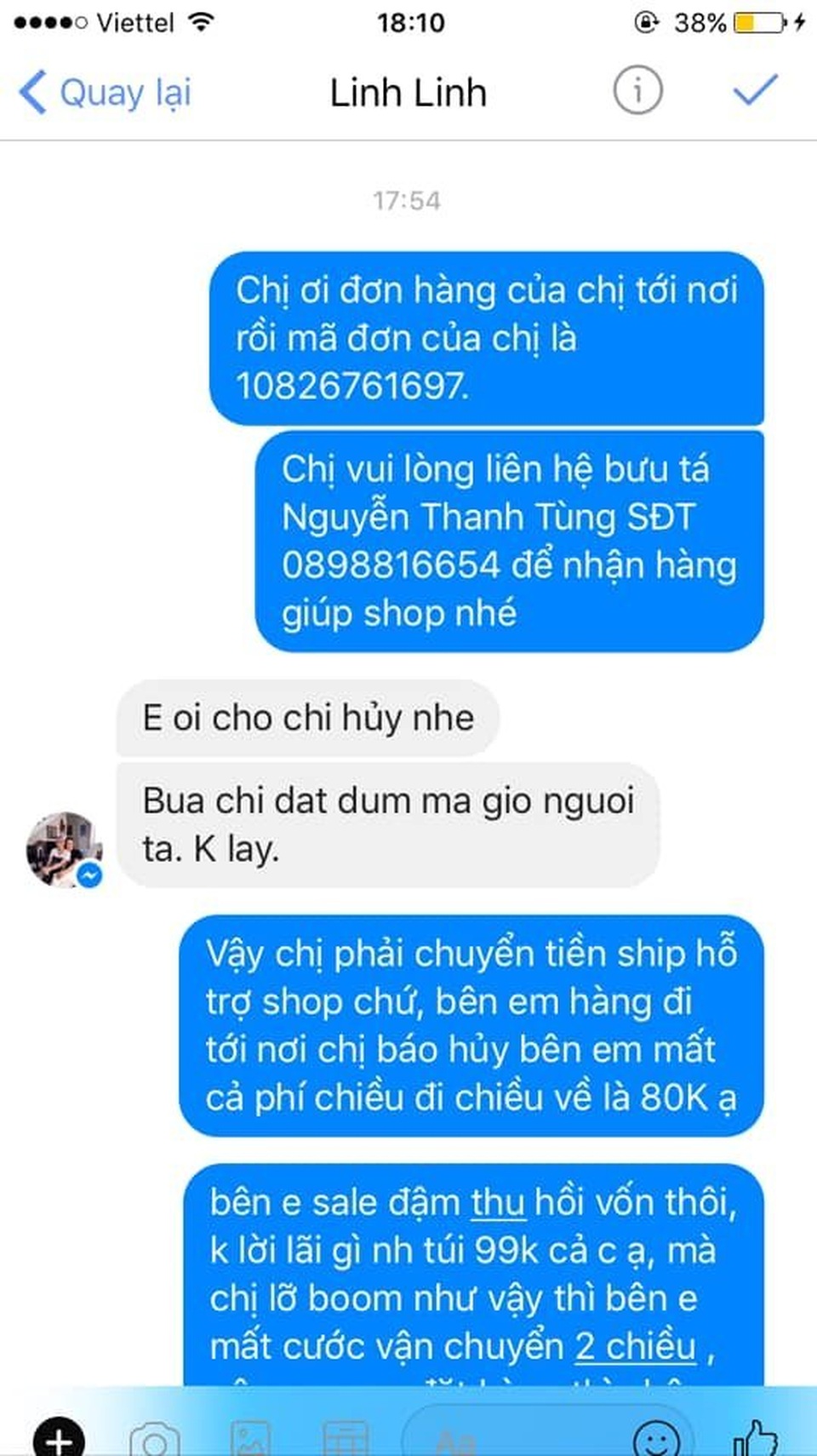 Bi hài những lý do bom hàng khiến shipper không thể ngờ - 6 Bi hài những lý do bom hàng khiến shipper không thể ngờ - 6