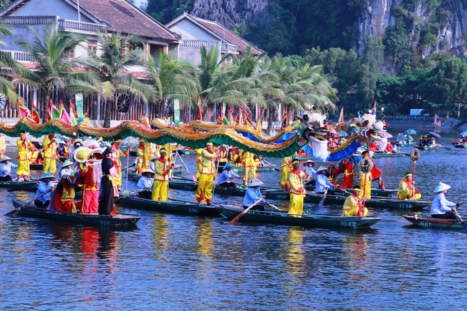 Mãn nhãn sắc vàng Tam Cốc trong tuần lễ du lịch Ninh Bình - 3