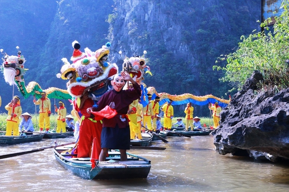 Mãn nhãn sắc vàng Tam Cốc trong tuần lễ du lịch Ninh Bình - 5