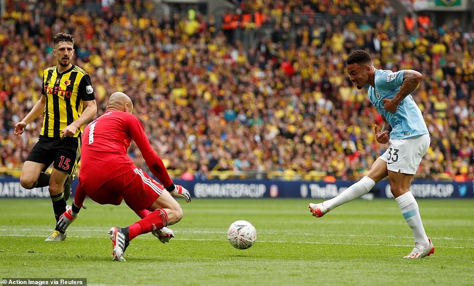 Man City 6-0 Watford: Man City hoàn tất cú ăn ba - 4 Man City 6-0 Watford: Man City hoàn tất cú ăn ba - 4