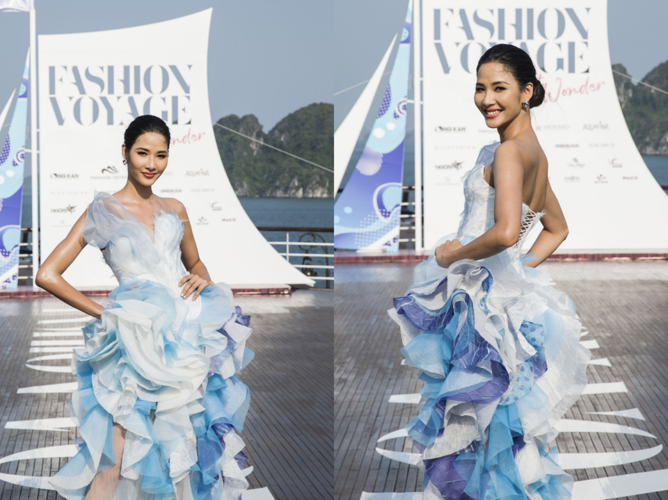 Khi thời trang thuần khiết cùng Aquafina lên ngôi trên sàn catwalk 5 sao giữa hoang đảo - 3 Khi thời trang thuần khiết cùng Aquafina lên ngôi trên sàn catwalk 5 sao giữa hoang đảo - 3