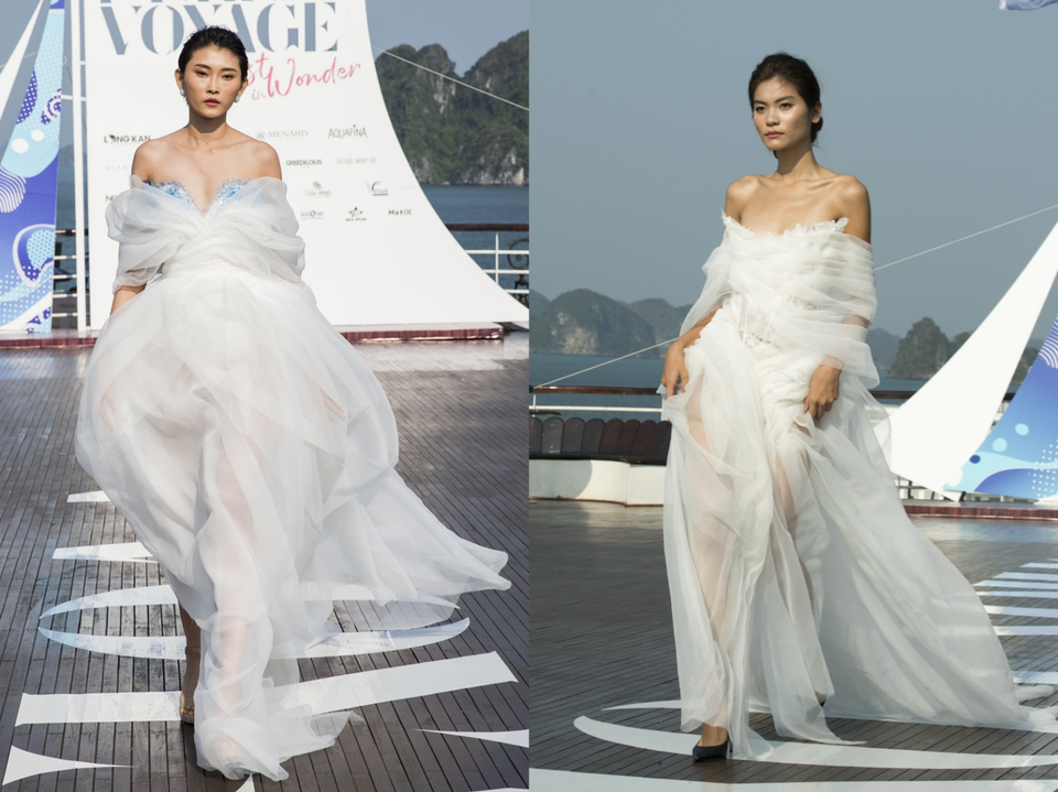 Khi thời trang thuần khiết cùng Aquafina lên ngôi trên sàn catwalk 5 sao giữa hoang đảo - 5 Khi thời trang thuần khiết cùng Aquafina lên ngôi trên sàn catwalk 5 sao giữa hoang đảo - 5