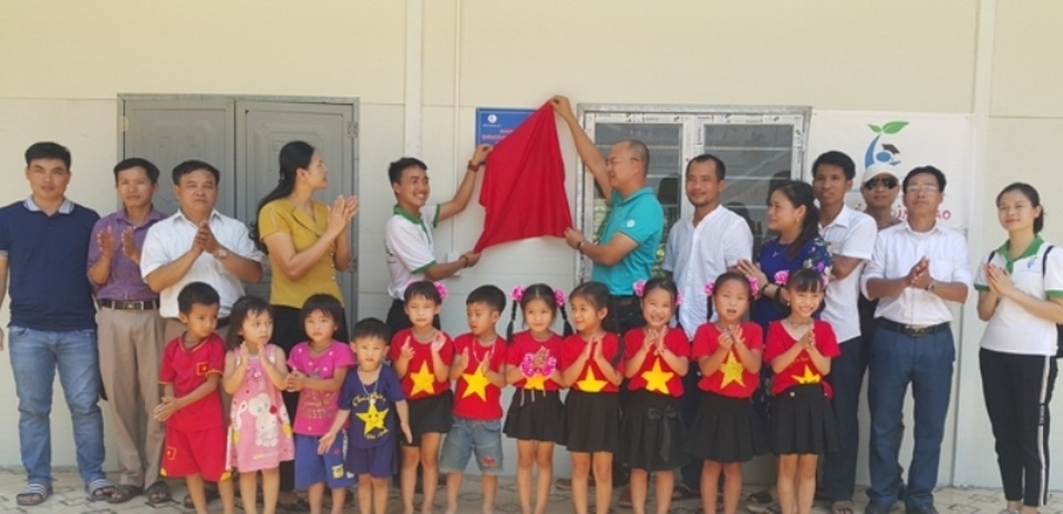 Thêm một điểm trường “Vì trẻ em vùng cao” tại huyện miền núi Quan Sơn - 1 Thêm một điểm trường “Vì trẻ em vùng cao” tại huyện miền núi Quan Sơn - 1