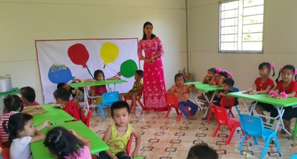 Thêm một điểm trường “Vì trẻ em vùng cao” tại huyện miền núi Quan Sơn - 3 Thêm một điểm trường “Vì trẻ em vùng cao” tại huyện miền núi Quan Sơn - 3