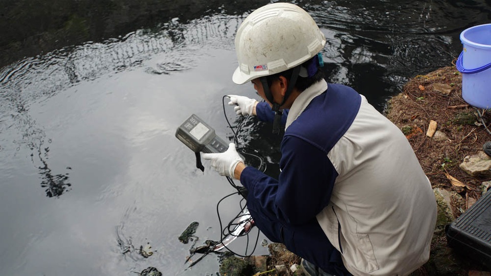 Kiểm tra chất lượng nước sông Tô Lịch sau khi áp dụng công nghệ làm sạch của Nhật Bản - 6