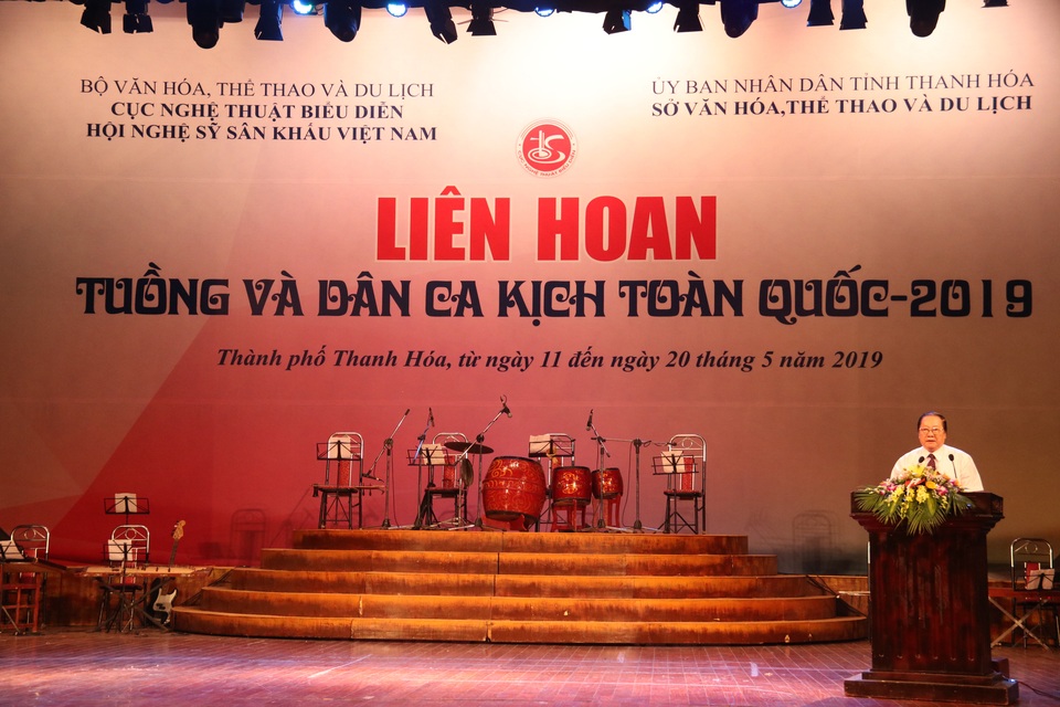 Bế mạc Liên hoan Tuồng và Dân ca kịch toàn quốc 2019 - 2 Bế mạc Liên hoan Tuồng và Dân ca kịch toàn quốc 2019 - 2