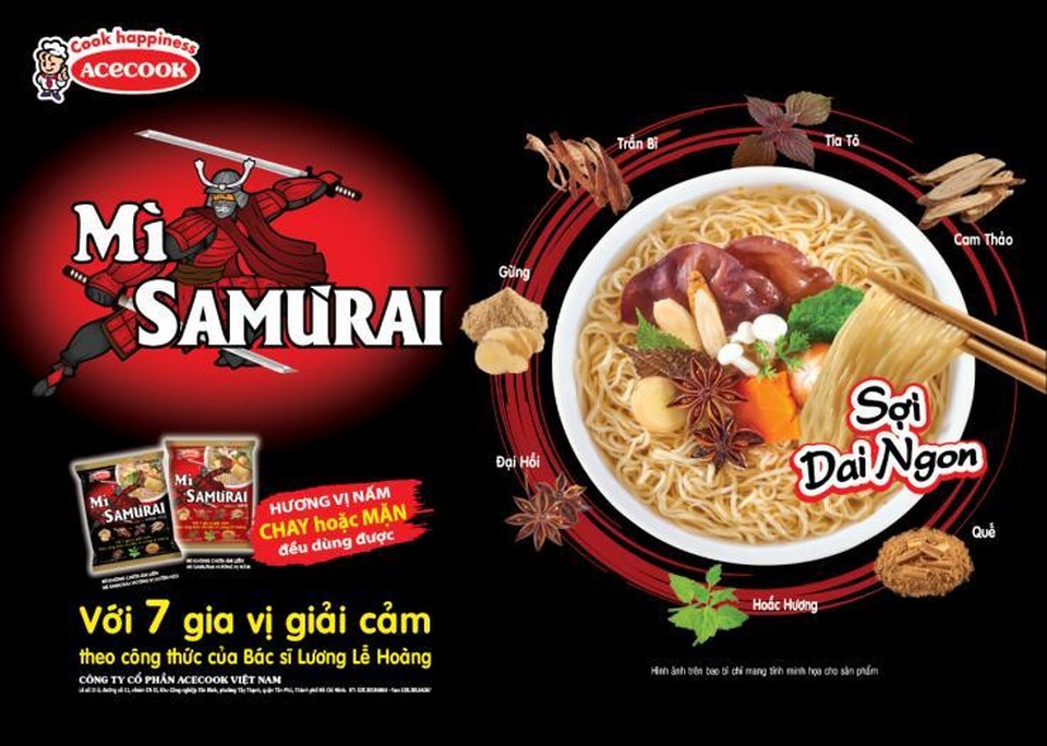 Mì Samưrai – bước đột phá mới của Acecook Việt Nam - 1