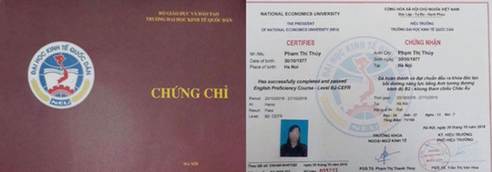 Thanh tra Bộ vào cuộc kiểm tra thi chứng chỉ ngoại ngữ trường ĐH Kinh tế quốc dân - 2 Thanh tra Bộ vào cuộc kiểm tra thi chứng chỉ ngoại ngữ trường ĐH Kinh tế quốc dân - 2