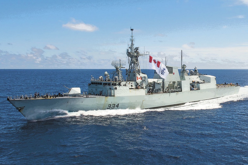 Chiến hạm hiện đại Hoàng gia Canada sẽ lần đầu đến thăm Cam Ranh - 1 Chiến hạm hiện đại Hoàng gia Canada sẽ lần đầu đến thăm Cam Ranh - 1